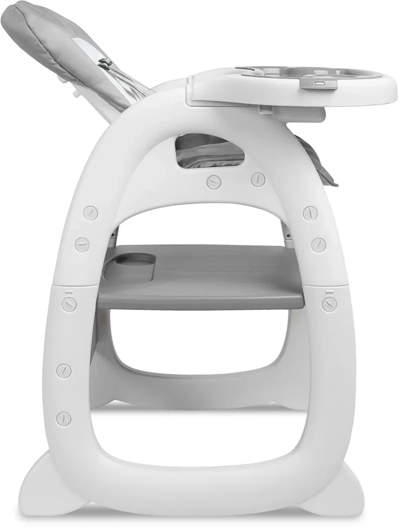 Дитячий стільчик для годування Caretero Homee Grey
